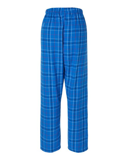 Boxercraft Women's Haley Flannel Pants BW6620 - Royal Field Day Plaid