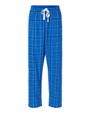 Boxercraft Women's Haley Flannel Pants BW6620 - Royal Field Day Plaid