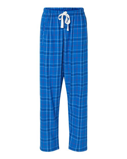 Boxercraft Women's Haley Flannel Pants BW6620 - Royal Field Day Plaid