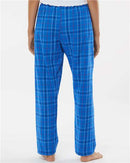 Boxercraft Women's Haley Flannel Pants BW6620 - Royal Field Day Plaid