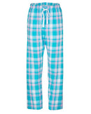Boxercraft Women's Haley Flannel Pants BW6620 - Teal Sophia Plaid