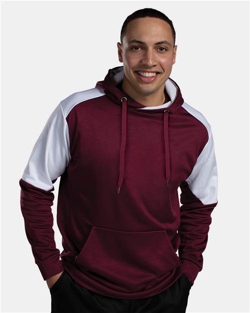 Holloway Blue Chip Hooded Sweatshirt 222540