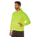 Rothco High-Vis Performance Hooded Sweatshirt - Safety Green. Item