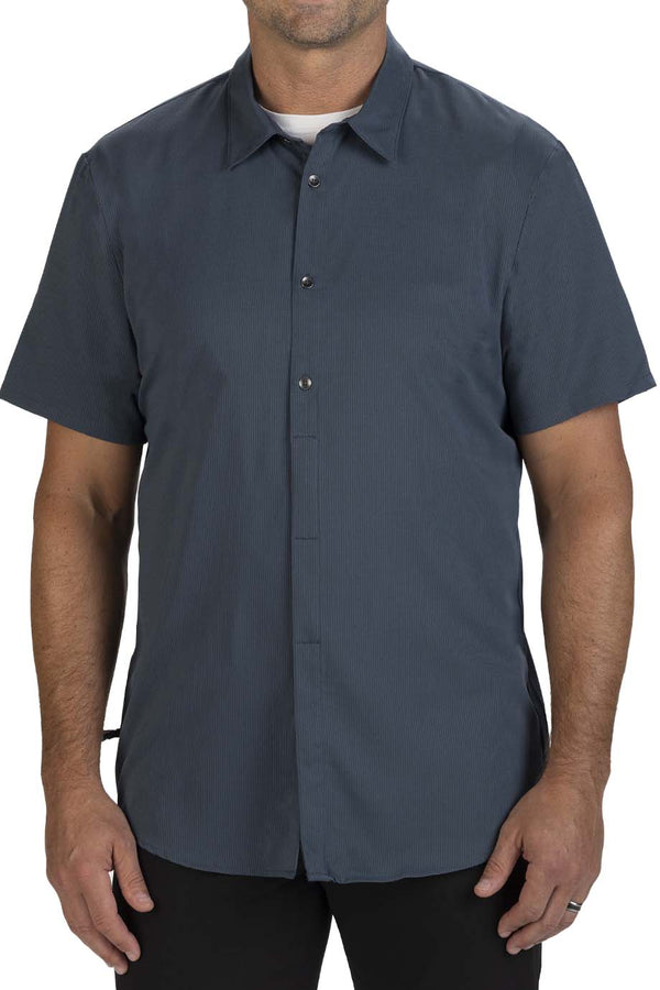 Edwards Bengal Stripe Unisex Camp Shirt [#1038].  Live Chat for Bulk Discounts
