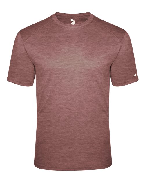 Badger Triblend Performance T-Shirt 4940 - Maroon Heather