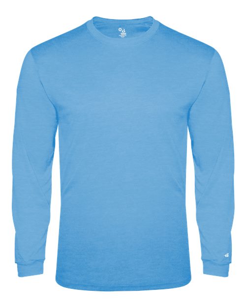 Badger Triblend Performance Long Sleeve T-Shirt 4944 - Columbia Blue Heather