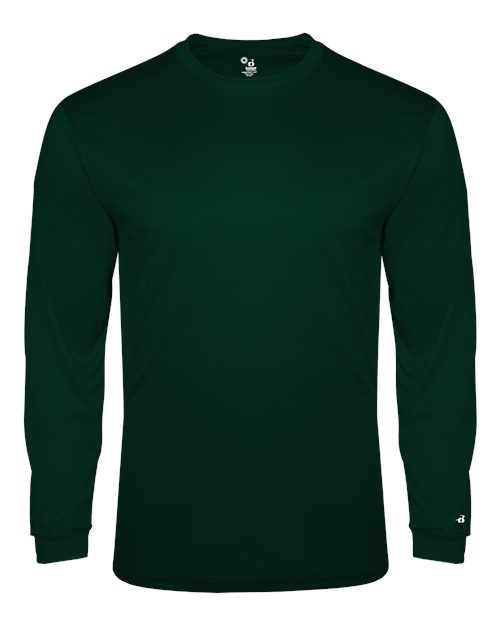 Badger Triblend Performance Long Sleeve T-Shirt 4944 - Forest