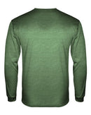 Badger Triblend Performance Long Sleeve T-Shirt 4944 - Forest Heather