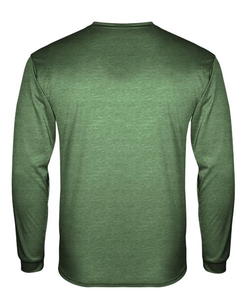 Badger Triblend Performance Long Sleeve T-Shirt 4944 - Forest Heather
