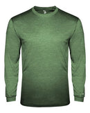Badger Triblend Performance Long Sleeve T-Shirt 4944 - Forest Heather