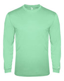 Badger Triblend Performance Long Sleeve T-Shirt 4944 - Mint