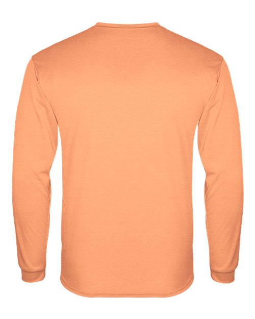 Badger Triblend Performance Long Sleeve T-Shirt 4944 - Peach