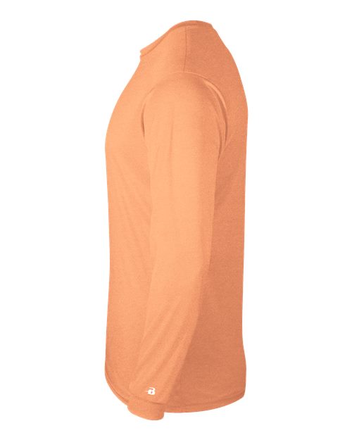 Badger Triblend Performance Long Sleeve T-Shirt 4944 - Peach