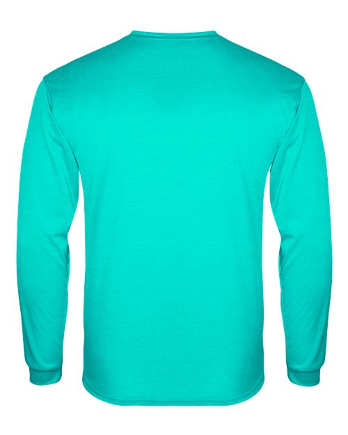 Badger Triblend Performance Long Sleeve T-Shirt 4944 - Turquoise