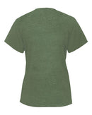 Badger Women’s Triblend Performance V-Neck Short Sleeve T-Shirt 4962 - Forest Heather