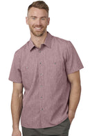 Edwards Melange Mens Camp Shirt [