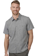 Edwards Melange Mens Camp Shirt [