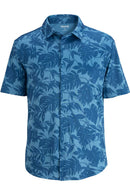 Edwards Mini Pique Unisex Camp Shirt [