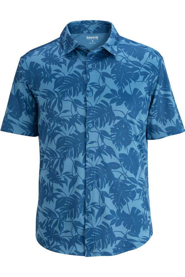 Edwards Mini Pique Unisex Camp Shirt [#1040].  Live Chat for Bulk Discounts