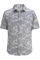 Edwards Mini Pique Unisex Camp Shirt [