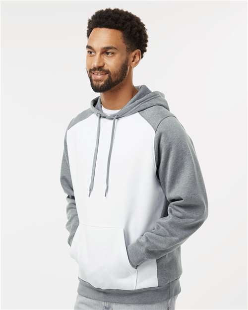 Augusta Sportswear Eco Revive™ Three-Season Triblend Fleece Hooded Sweatshirt 6865