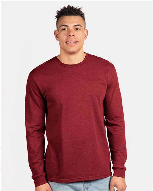 Next Level CVC Long Sleeve T-Shirt 6211 - Cardinal