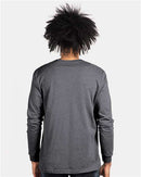 Next Level CVC Long Sleeve T-Shirt 6211 - Dark Heather Grey