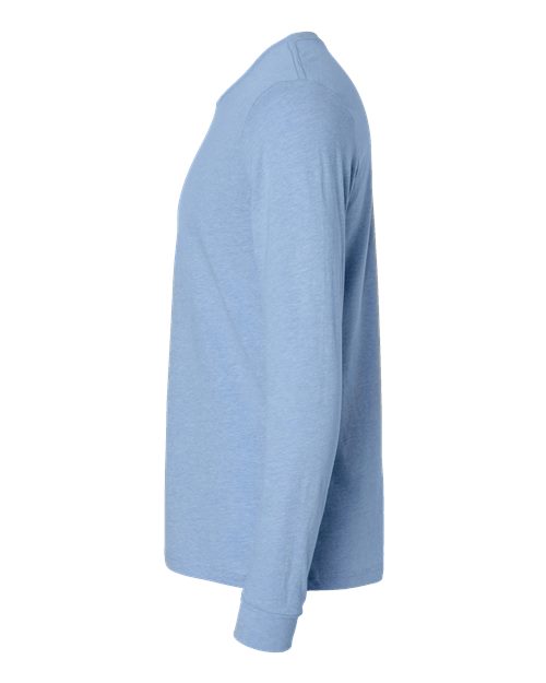 Next Level CVC Long Sleeve T-Shirt 6211 - Heather Columbia Blue