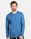 Next Level CVC Long Sleeve T-Shirt 6211 - Heather Columbia Blue