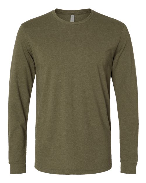 Next Level CVC Long Sleeve T-Shirt 6211 - Military Green