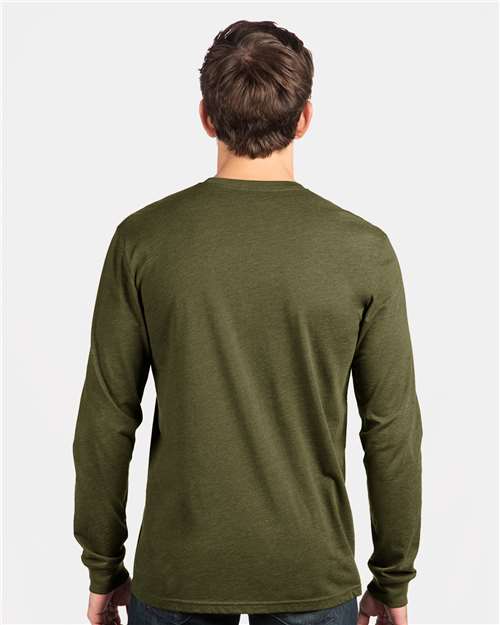 Next Level CVC Long Sleeve T-Shirt 6211 - Military Green