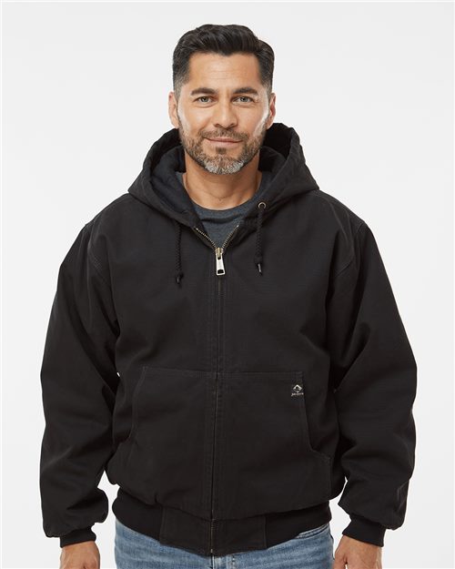DRI DUCK Cheyenne Boulder Cloth™ Hooded Jacket with Tricot Quilt Lining 5020