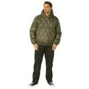 Rothco Quilted Woobie Hooded Sweatshirt. Item
