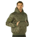 Rothco Quilted Woobie Hooded Sweatshirt. Item