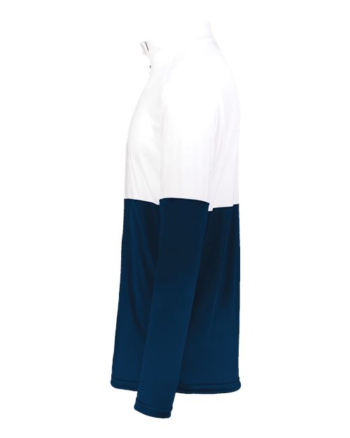 Holloway Momentum Team Quarter-Zip Pullover 223500 - Navy/ White