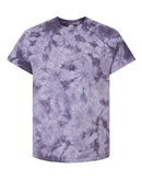 Dyenomite Crystal Tie-Dyed T-Shirt 200CR - Blackberry