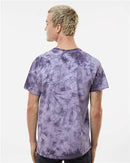 Dyenomite Crystal Tie-Dyed T-Shirt 200CR - Blackberry