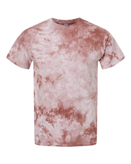 Dyenomite Crystal Tie-Dyed T-Shirt 200CR - Copper