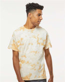 Dyenomite Crystal Tie-Dyed T-Shirt 200CR - Honey