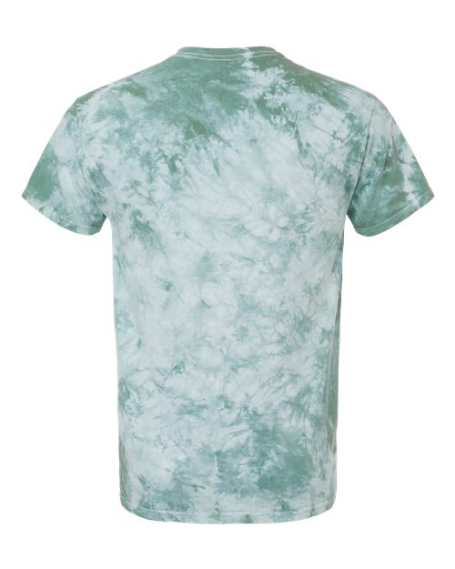 Dyenomite Crystal Tie-Dyed T-Shirt 200CR - Moss