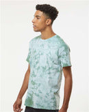 Dyenomite Crystal Tie-Dyed T-Shirt 200CR - Moss