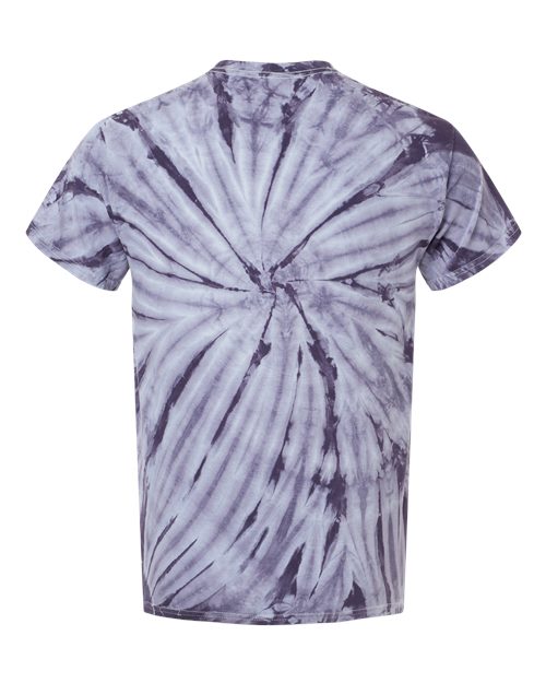 Dyenomite Cyclone Pinwheel Tie-Dyed T-Shirt 200CY - Blackberry