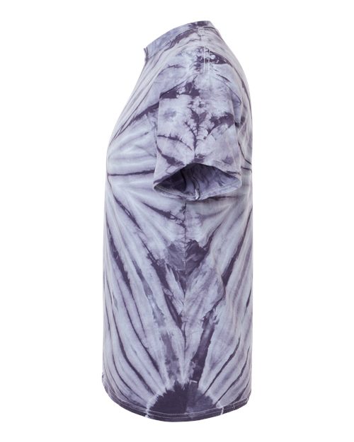 Dyenomite Cyclone Pinwheel Tie-Dyed T-Shirt 200CY - Blackberry