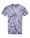Dyenomite Cyclone Pinwheel Tie-Dyed T-Shirt 200CY - Blackberry
