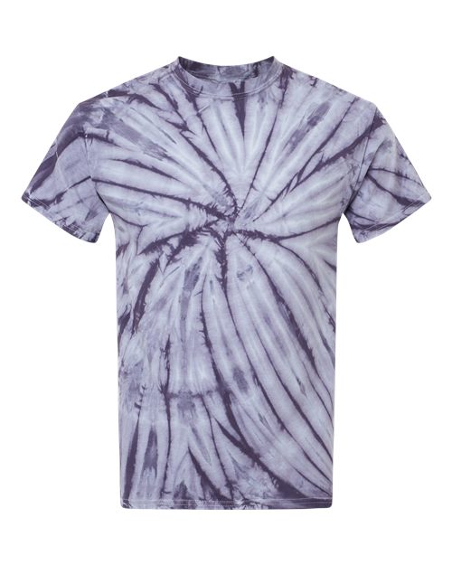 Dyenomite Cyclone Pinwheel Tie-Dyed T-Shirt 200CY - Blackberry