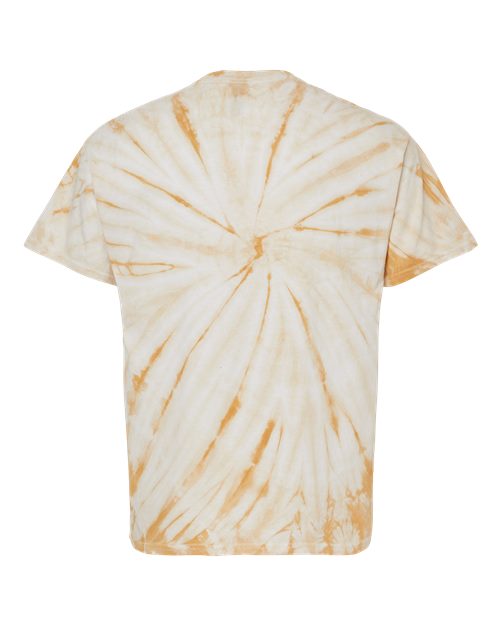 Dyenomite Cyclone Pinwheel Tie-Dyed T-Shirt 200CY - Honey
