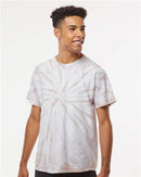 Dyenomite Cyclone Pinwheel Tie-Dyed T-Shirt 200CY - Sand