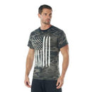 Rothco Camo US Flag T-Shirt. Item