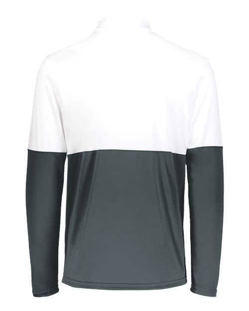 Holloway Momentum Team Quarter-Zip Pullover 223500 - Iron/ White