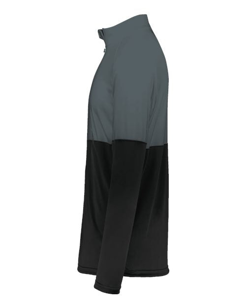 Holloway Momentum Team Quarter-Zip Pullover 223500 - Black/ Iron